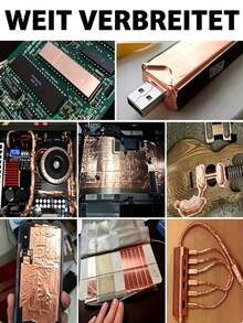 Conductive Copper Foil Tape, Effectively Repels Snails And Slugs, Suitable For All Seasons, Excellent Heat Resistance. Applicable For Electromagnetic Interference Shielding, Circuit Repair, Soldering, Gardening, DIY Crafts - Multicolor - View 4