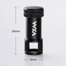 VXM 2/4/8/10/ Pcs Aluminum Alloy Presta Valve Caps, Bicycle Tubeless Tire Valve Caps, Anti-Oxidation Bicycle Valve Dust Caps - Multicolor - View 3