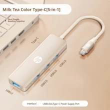 HP Apple IPhone & IPad USB-C Hub, Multi-Port Adapter With HDMI For Ultra HD Screen Mirroring, Compatible With IPhone, IPad, Laptop, MacBook, Stylish Type-C Docking Station - View 7