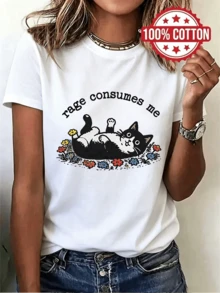 Back To School Teacher Crayon Apple Graphic T-Shirt Magliette - 白色 - 查看 1