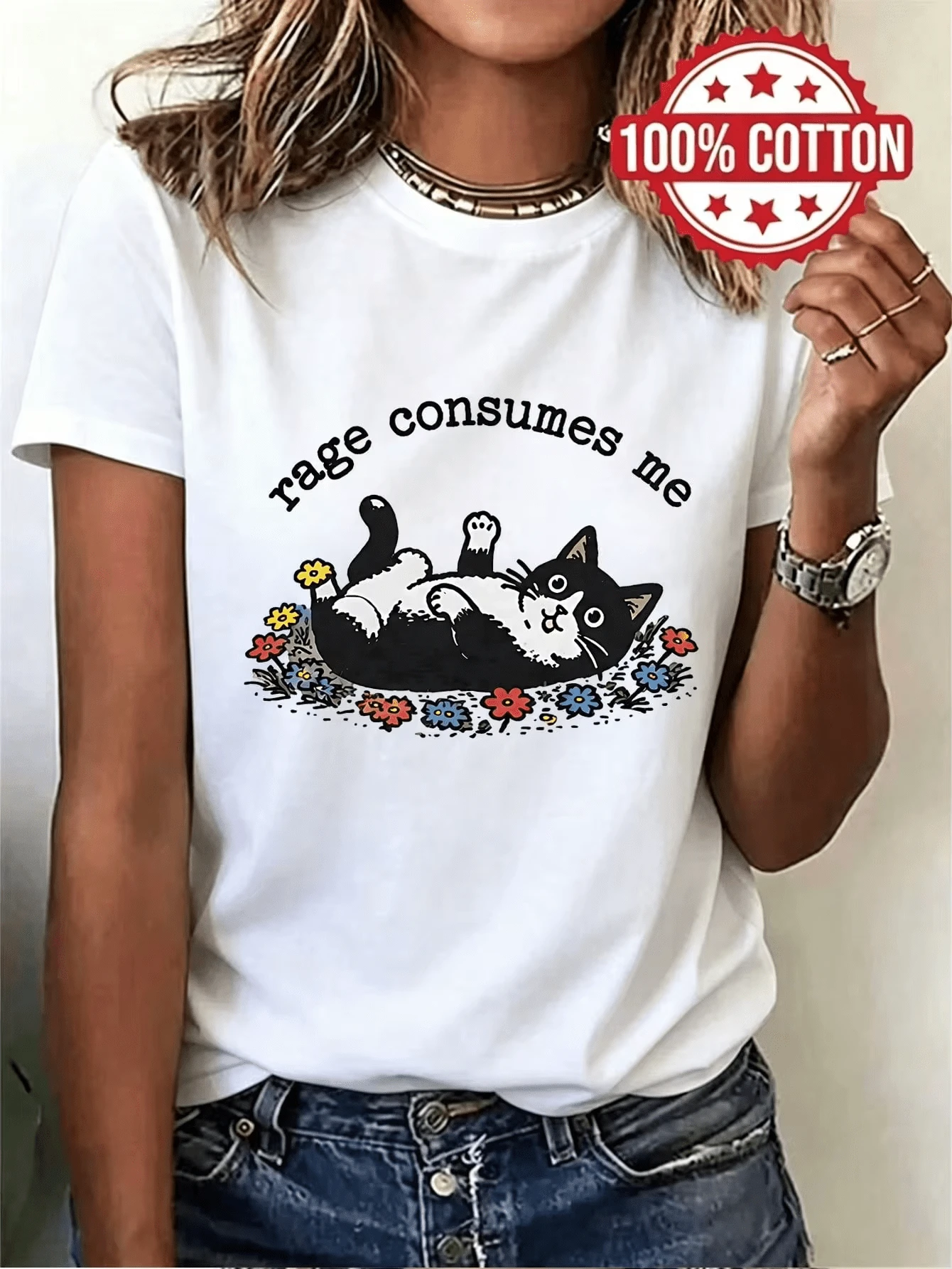 Back To School Teacher Crayon Apple Graphic T-Shirt Magliette - 白色 - 查看 1