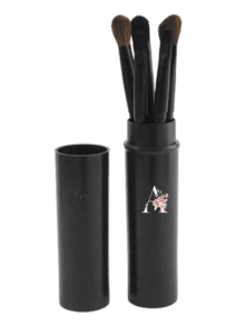 5pcs Portable Long Handle Eye Makeup Brush Set With Cylindrical Dust-Proof Storage Tube, Includes Detail Brush, Black Long Handle Eyeshadow Blending Brush, Angled Brow Brush And Fine Eyeliner Brush, Covering Eyeshadow Blending, Brow Filling And Precise Eyeliner Drawing Functions - Multicolor - View 20