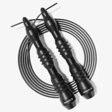 MOGOLD Precision Bearing Jump Rope – Aluminum Alloy Handles, Steel Wire Cable, Non-Slip Silicone Grip, Adjustable Length For All Fitness Levels - T77-dS - View 9