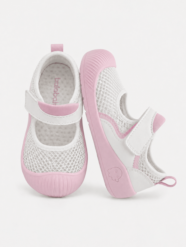 Balabala Baby Walking Shoes Kids Sandals Unisex Infant Shoes 2024 Summer Mesh Breathable Non-Slip