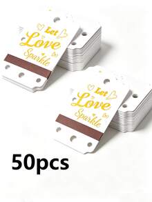 50入婚禮煙火標籤貼紙，鄉村風婚禮閃光標籤，慶祝紀念品，煙火標籤裝飾用品，婚禮標籤卡，適用於婚禮、週年慶祝、訂婚活動、新娘禮物裝飾、婚禮生日裝飾 - C - 查看 3