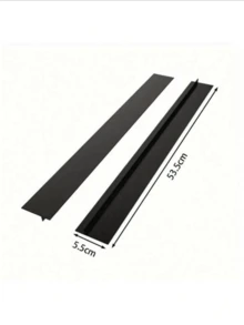 1 / 2pcs T-Shaped Stove Heat-Resistant Gap Strips, Silicone-Filled Strips, Silicone Sealing Strips, Waterproof And Oil-Proof Embedded Strips, They Are Closely Attached To The Gap Of The Stove Edge, Suitable For The Gap Of The Kitchen Countertop - A - View 4