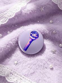 1pc/6pcs 4.4cm KATSEYE Fan Badge, Y2K Cute Button Pin, Lapel Pin For Clothing, Bags, Backpacks, Perfect Gift For KATSEYE Fans - Multicolor - View 8