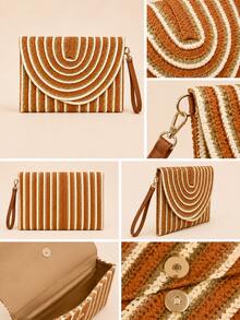 EverlyX Women Wristlet Bags - 駝色 - 查看 2