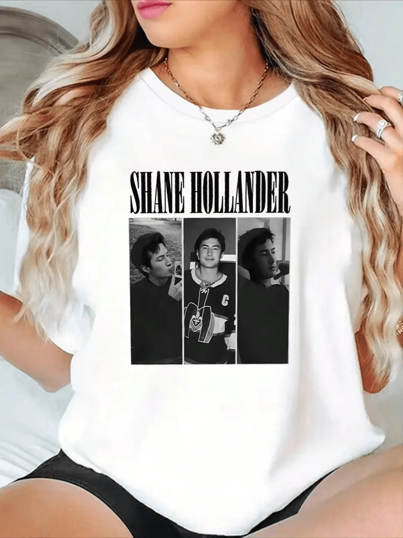 Women T-Shirts - 白色 - 查看 1