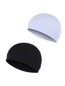 1 Peça ou 2 Peças Boné de Ciclismo Unissex de Cor Sólida, À Prova de Vento e Proteção Solar, Chapéu Esportivo para Bicicleta, Motocicleta, Adequado para Passeios Diários, Ciclismo, Viagens, Férias e Mais - Multicolorido - Visão 9