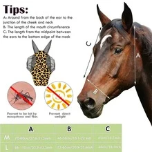 Milk Pattern UV Protection Anti-Insect Elastic Soft Comfortable Mesh Horse Face Mask Breathable Fabric Soft Mesh (M Size, L Size) - Brown Milk Marble - View 2