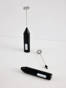 1個可充電電動奶泡器 – 手持式自動奶泡器，適用於拿鐵、卡布奇諾和咖啡，禮品裝 - 黑色 - 查看 2