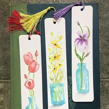 20/50/100pcs 13cm/5inch Silk Thread Tassel Bookmarks With 2inch Rope Loop And Small Chinese Knot, Suitable For Jewelry Making, Souvenirs, Bookmarks, DIY Craft Accessories - 13cm Wine Red - View 5