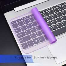 Laptop Keyboard Protector Silicone Universal 15.6/17 Inch Protective Cover Colorful Ultra-Thin Protective Film Minimalist Dust-Proof Transparent Film Anti-Stain Protective Cover - Multicolor - View 11