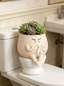 Cat-Shaped Indoor/Outdoor Planter - Cute Succulent/Cactus Planter, Perfect Gift For Cat Lovers - Multiple Styles - View 8