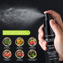 MOKERU Fiber Styling Spray 3.99 Fl.Oz | Formula Tahan Lama yang Baru Ditingkatkan | Pembentukan Tahan Lama Tanpa Mengembang | Segar, Tidak Lengket, Tidak Kaku | Portabel dan Mudah Digunakan | Unisex - Pakaian formal - View 8