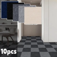 10pcs Peel And Stick Self-Adhesive Thickened Foam Carpet Stickers, 11.81*11.81in, Easy To Clean, For Sofa Protection, Living Room, Bedroom, Home Essential - A - View 3