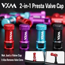 VXM 2/4/8/10/ Pcs Aluminum Alloy Presta Valve Caps, Bicycle Tubeless Tire Valve Caps, Anti-Oxidation Bicycle Valve Dust Caps - Multicolor - View 7