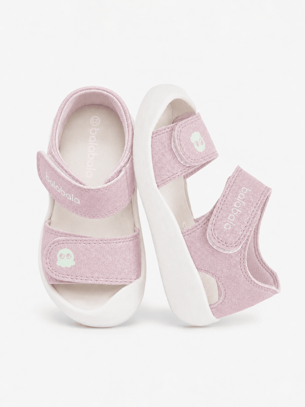 Balabala Children's Shoes Boys' Sports Sandals Infant Soft Sole Summer Girls' Toe Protection Shoes