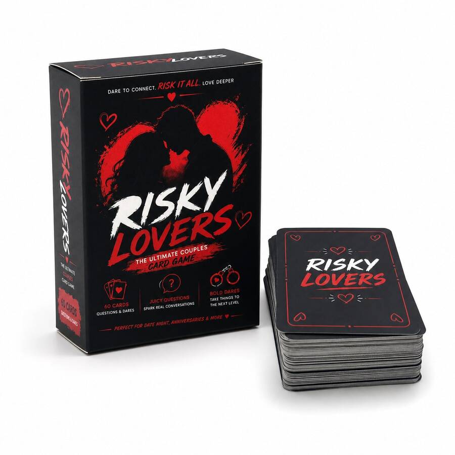 The Brand-New English "True Confession Adventure" Game Cards, A Bold And Exciting Card Game, Is Designed To Create An Atmosphere For Couples. It Is Highly Suitable For Date Nights, Anniversary Celebrations, Valentine's Day, And Christmas. - Multicolor - View 1