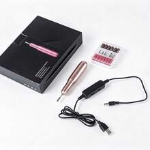 Portable USB Nail Drill Pen, Adjustable Speed Up To 20000 RPM Electric Nail File With Forward Reverse Rotation, Manicure Pedicure Tool With Drill Bits Set For Nail Removal Polishing, 3 Colors Available - Multicolor - View 14