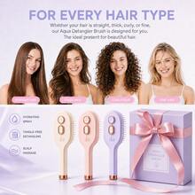 Self-Cleaning Portable Air Cushion Massage Comb  USB Rechargeable Spray Comb  Anti-Tangle And Anti-Static Comb  Creates Super Smooth Hair  Suitable For Home, Dormitory, Travel, Makeup Bag, Etc. - View 7