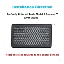 2pcs Activated Carbon Air Conditioner Filter Model Y Cabin Air Filter Replacement Car Accessories - Activated Carbon Air Filter for  and Model Y - View 3