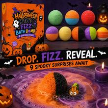 Halloween Themed Bath Bombs With Surprise Inside, Creamy Bubbles For Bathing Fun - Halloween Theme - View 3