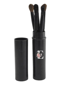 5pcs Portable Long Handle Eye Makeup Brush Set With Cylindrical Dust-Proof Storage Tube, Includes Detail Brush, Black Long Handle Eyeshadow Blending Brush, Angled Brow Brush And Fine Eyeliner Brush, Covering Eyeshadow Blending, Brow Filling And Precise Eyeliner Drawing Functions - Multicolor - View 22