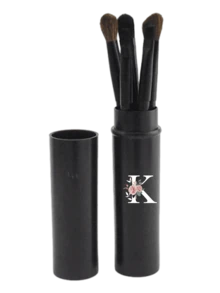 5pcs Portable Long Handle Eye Makeup Brush Set With Cylindrical Dust-Proof Storage Tube, Includes Detail Brush, Black Long Handle Eyeshadow Blending Brush, Angled Brow Brush And Fine Eyeliner Brush, Covering Eyeshadow Blending, Brow Filling And Precise Eyeliner Drawing Functions - Multicolor - View 23