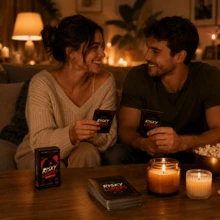 The Brand-New English "True Confession Adventure" Game Cards, A Bold And Exciting Card Game, Is Designed To Create An Atmosphere For Couples. It Is Highly Suitable For Date Nights, Anniversary Celebrations, Valentine's Day, And Christmas. - Multicolor - View 2