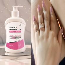 Alpha Arbutin 10倍美白身體乳液 400ml，冰感即時亮膚美白霜，不油膩快速吸收，含UV防護，適用於斑點的身體乳 - Collagen - 查看 7