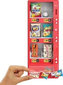 MGA Entertainment MGA's Miniverse Red Vending Machine Playset With Mini Food Brands, Interactive Display, Refillable Collectibles, Ages 8+ - Multicolor - View 2