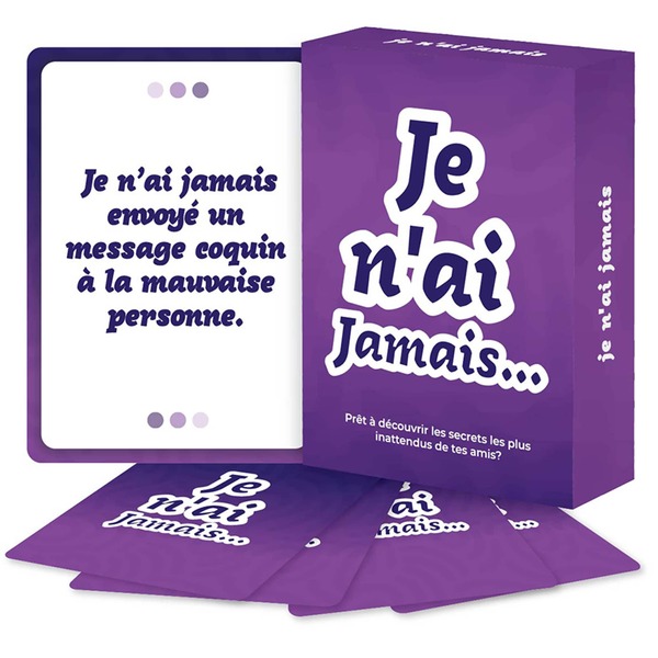 Cul Sec est un jeu de cartes à boire français parfait, contenant 55 designs de cartes pour créer une ambiance. Idéal pour les soirées jeux, un cadeau d'anniversaire parfait pour les 21 ans, et le meilleur choix pour la Saint-Valentin et Noël.