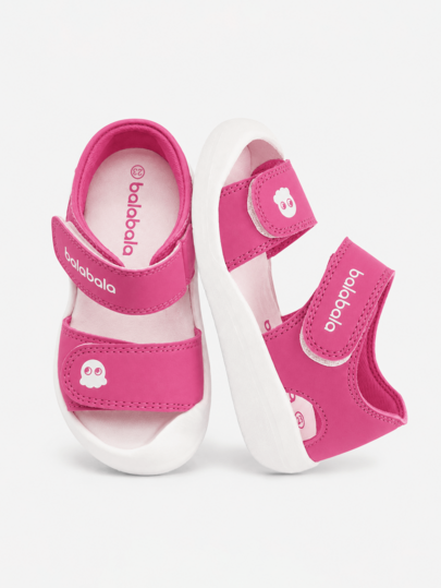 Balabala Children's Shoes Boys' Sports Sandals Infant Soft Sole Summer Girls' Toe Protection Shoes