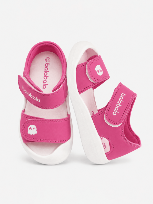 Balabala Children's Shoes Boys' Sports Sandals Infant Soft Sole Summer Girls' Toe Protection Shoes