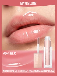 Maybelline 美寶琳豐唇唇彩 + 玻尿酸唇彩，005 花瓣色，高光澤豐唇效果，增強唇部豐盈感，持久光澤，長效保濕，提升唇形，強效光澤，長效保濕 - 004 SILK - 查看 1
