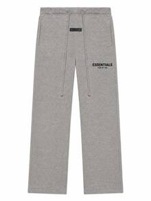 Fear Of God Essentials Dark Oatmeal Relaxed Sweatpant (SS22) Unisex - 深色燕麥色寬鬆運動褲 - 查看 1