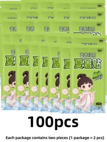 全天保持涼爽的貼片，讓您隨時心情愉快，告別酷熱與煩惱，植物成分萃取，能有效緩解中暑及其他不適（適用於手機散熱） - 藿香降溫冰貼 - 查看 13