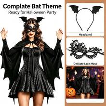 1pc Halloween Stage Sexy Bat Wings Women's Adult Halloween Bat Cape - Single Style - View 3