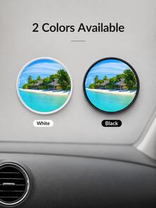 1pc/2pcs Car Sun Visor Rearview Mirror, Car Interior Accessories, Personalized Car Decoration, Wide Angle Mirror, Car Interior Mirror, Can Be Installed Anywhere You Want, Can Be Used As A Mirror, Essential For Girls In Car - Car Sun Visor Mirror - View 9