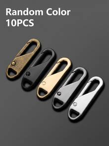 Alloy Zipper Pull Repair Kit - Universal Zipper Pull Replacement, Bag Accessories, Suitable For Clothing And Wallets - Easy To Install, Durable, Universal Zipper Pull Repair And Replacement, Removable Zipper Pull Replacement Heads - Multicolor - View 13