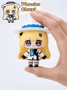 「Doro」KAWAI Gugugaga Best Friend Meme Figur Lucu Patung Meja Dekorasi Mobil Ornamen Kartun Hadiah Pecinta Game - MultiWarna - View 13