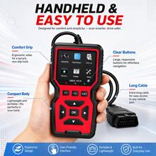 V519 Professional OBD2 Car Diagnostic Scanner Full Function Engine Fault Code Reader Real Time Data Stream I/M Readiness Test Tool - Red - View 10