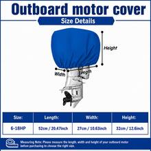 Outboard Motor Cover-6 Sizes Available, 3 Colours(Black/Grey/Blue), Heavyweight 300D Oxford Fabric, The Bottom Features A Drawstring Design, Suitable For 6-250HPoutboard Motor, Electric Outboard Motor(Only The Protective Cover) - View 11