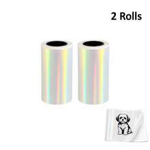 2 Rolls Transparent Self-Adhesive Thermal Paper Roll - 57mm X 2.5m, Compatible With Most Mini Printers | Create Receipts And Labels Without Batteries, Office Supplies, Clear Printing, Self-Adhesive Backing, Smooth Surface, Printers, Retail Stores - View 16
