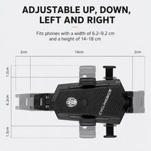 Upgraded Aluminum Alloy Automatic Locking Phone Mount, 1-Second Quick Release, 360° Rotation, Anti-Vibration And Anti-Drop, Universal For Motorcycle And Bicycle - Multicolor - View 6