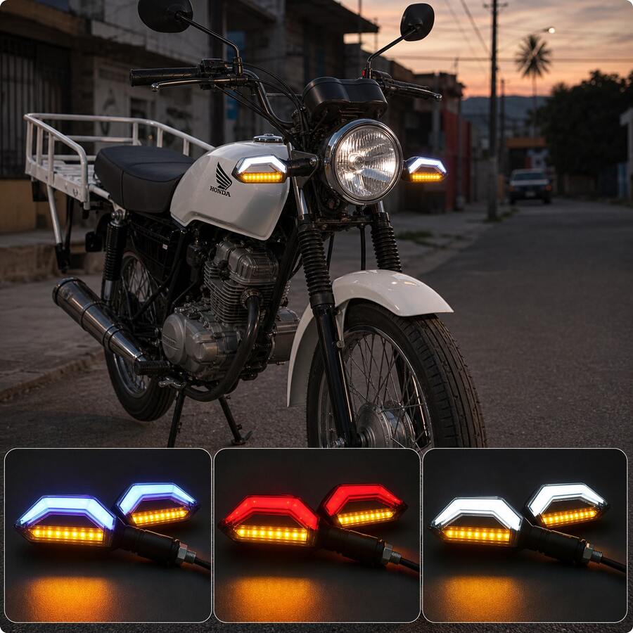Motorcycle Lights - Challenge Edition - View 1