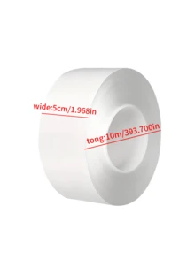 1pc Single-Sided Transparent Nano Tape, Invisible Table Corner Anti-Collision Strip, Baby Safety Furniture Edge Guard, Easy To Cut With No Residue - Transparent - View 20