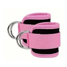 1 Pair Leg Strength Training Ankle Straps For Cable Machine, Hook And Loop Ankle Cuffs Fitness Leg Rings, Leg Muscle Trainer, Glute And Leg Workout Strap, Ankle Cuffs For Cable Machine - Multicolor - View 19